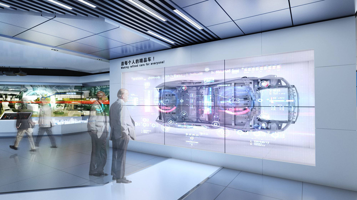 杭州吉利汽車企業展廳