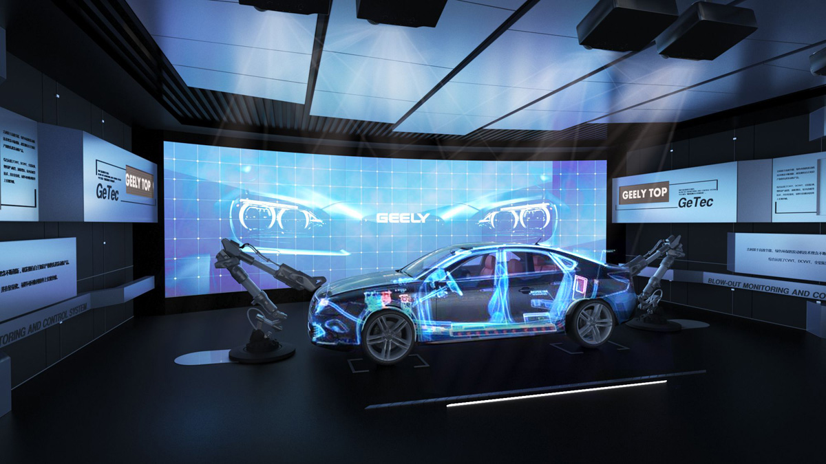 杭州吉利汽車企業展廳