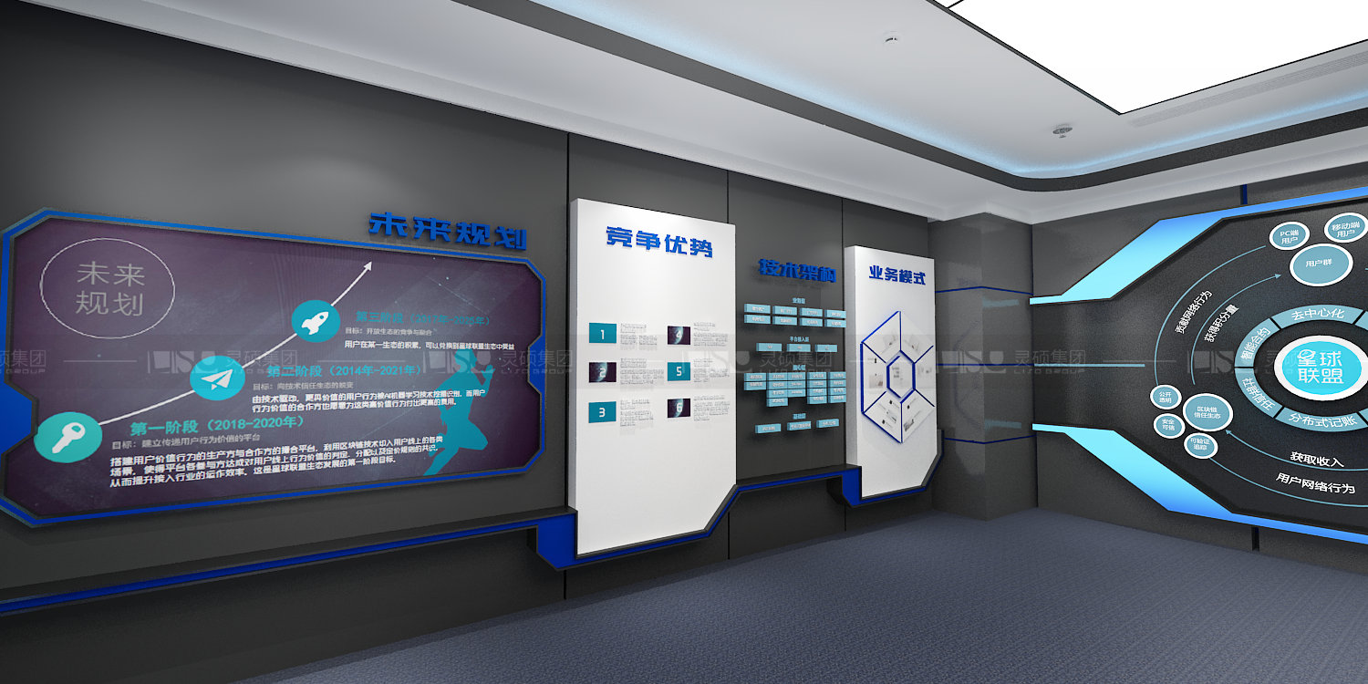 2345集團企業展廳設計案例