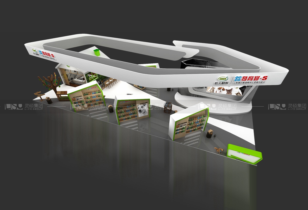 佑聯（發育寶）-寵物展展臺設計案例