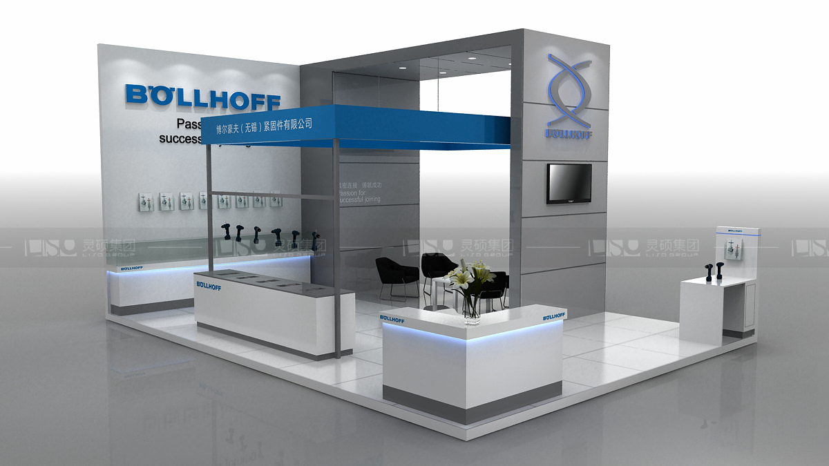 博爾豪夫-電梯展展臺設計案例