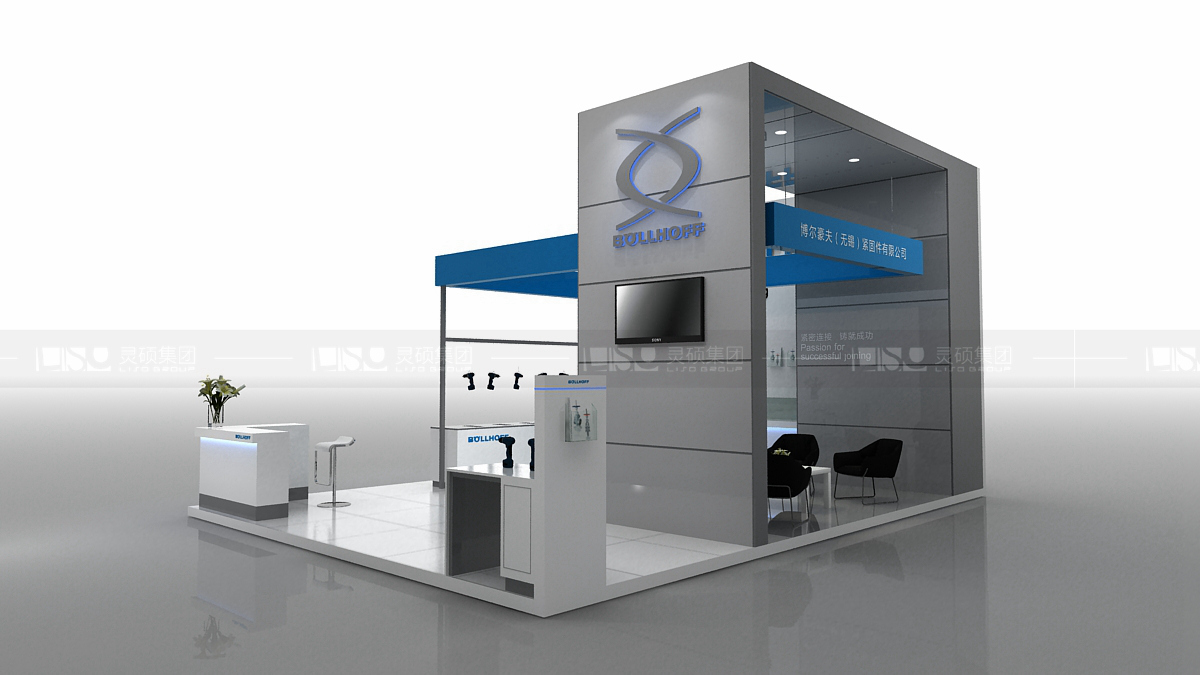 博爾豪夫-電梯展展臺設計案例