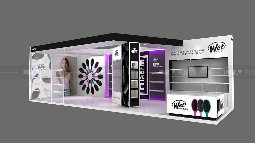 JD Beauty-香港美容展臺設計