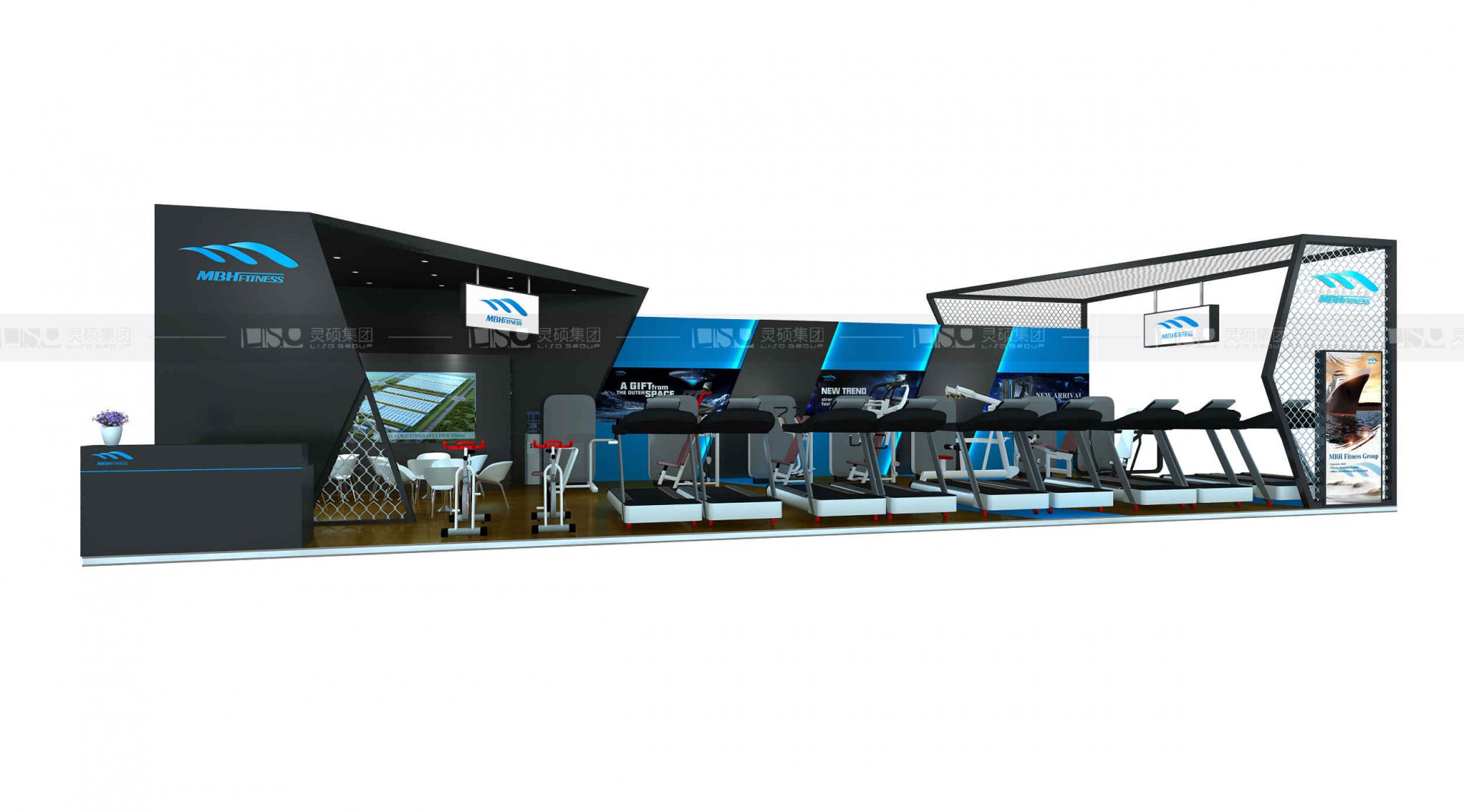 國外展臺設(shè)計搭建-邁寶赫