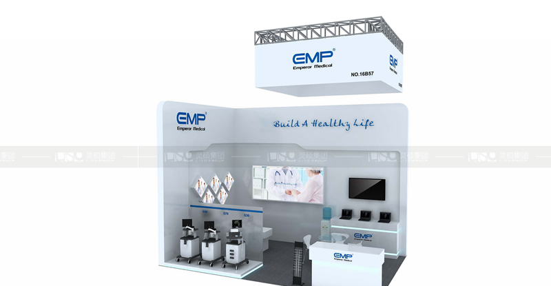 國外展臺設計搭建-恩普電子