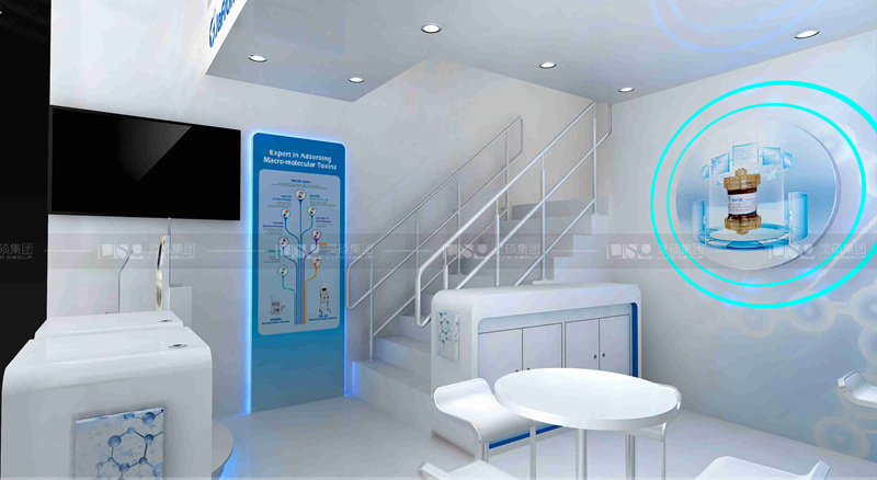 國外展臺設(shè)計搭建-健帆生物