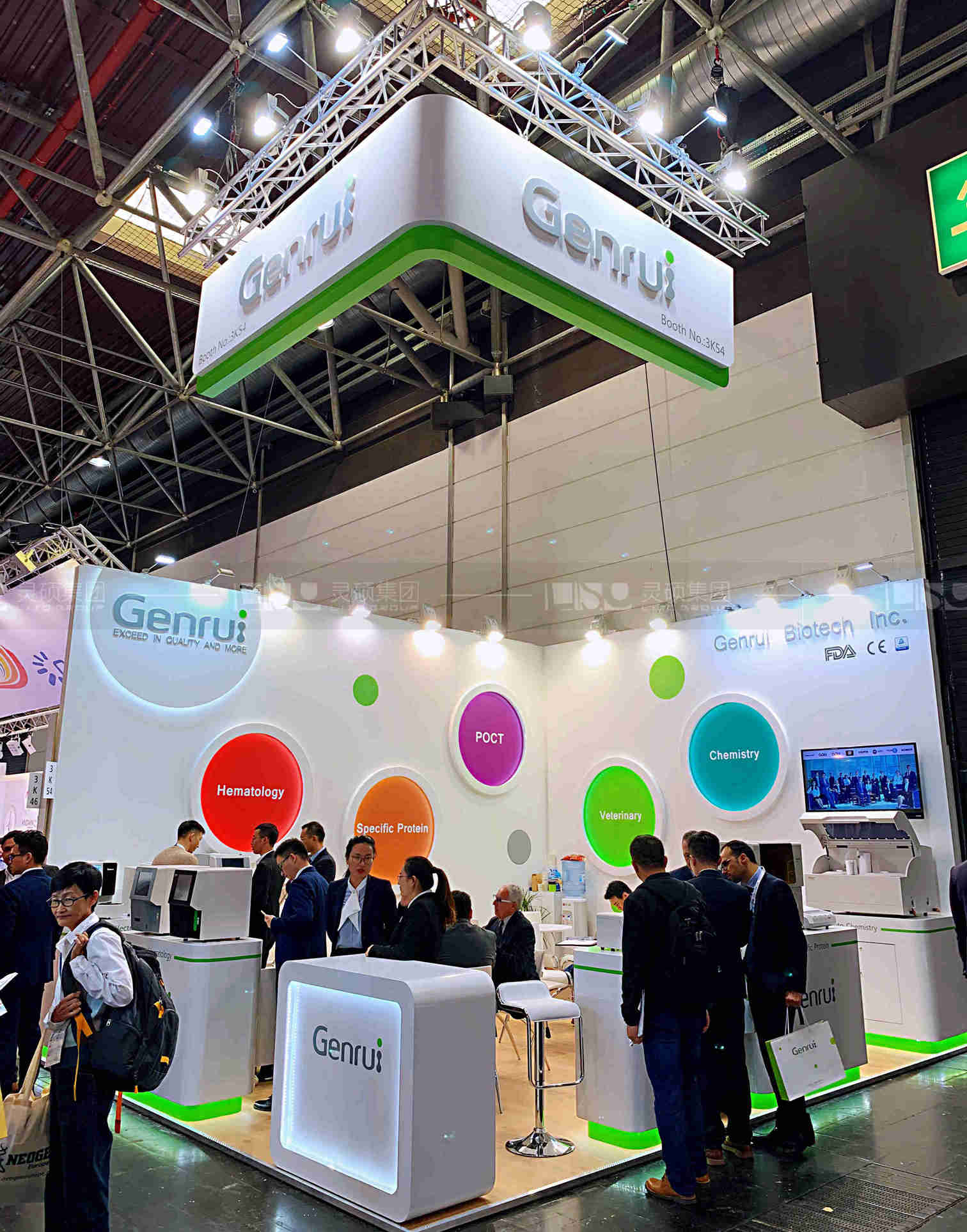 國(guó)外展臺(tái)設(shè)計(jì)搭建-錦瑞生物