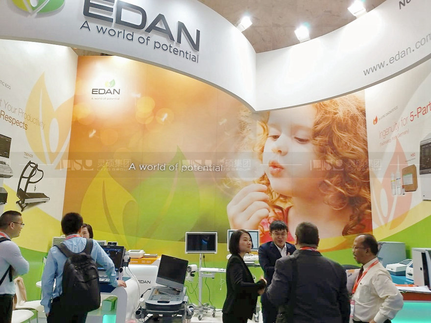 國(guó)外展臺(tái)設(shè)計(jì)搭建-理邦儀器