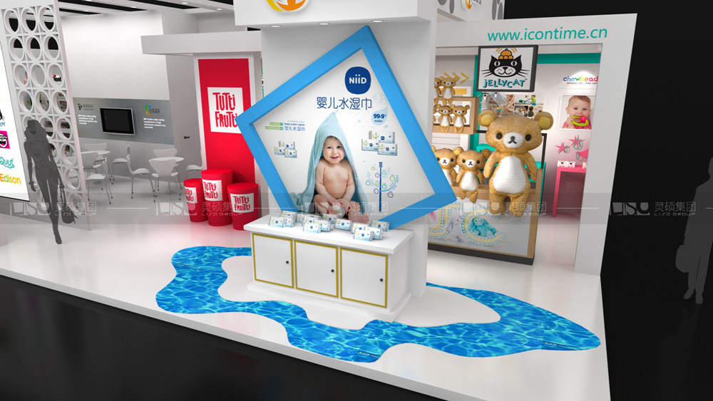 朗濤-孕嬰童展臺設計案例