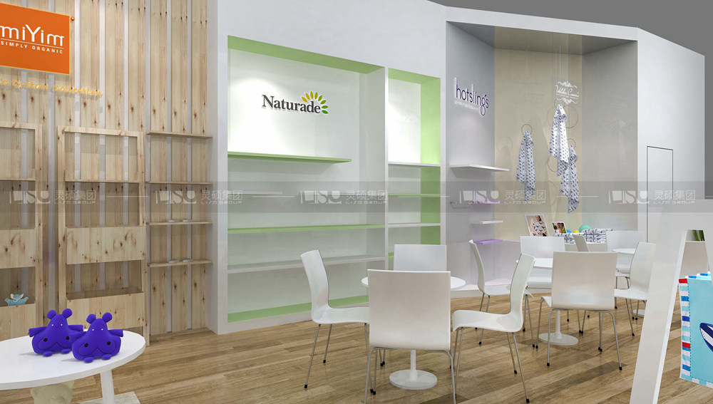 太客-孕嬰童展臺設(shè)計案例