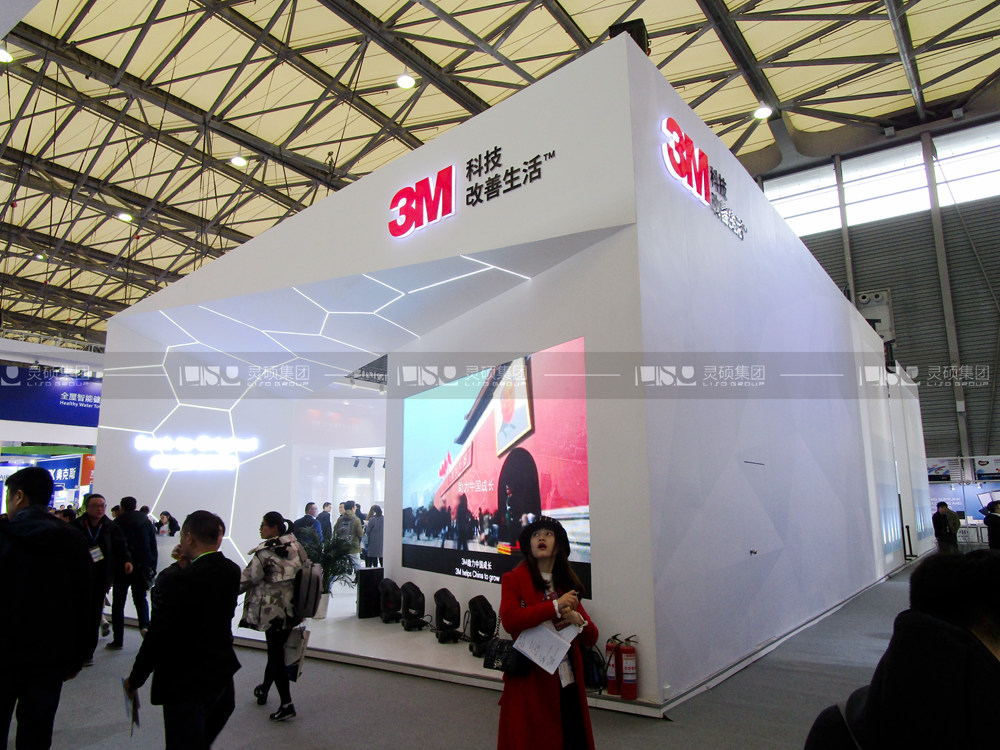 3M-AWE展臺設(shè)計搭建案例