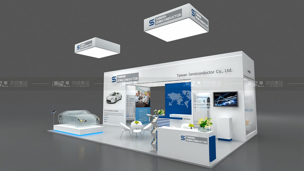 臺(tái)灣半導(dǎo)體-慕里黑電子展臺(tái)設(shè)計(jì)