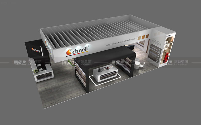 施奈爾-地材展臺設計搭建案例