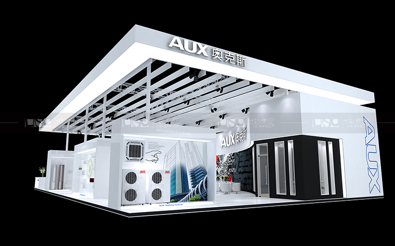 奧克斯-家電展臺設(shè)計搭建案例