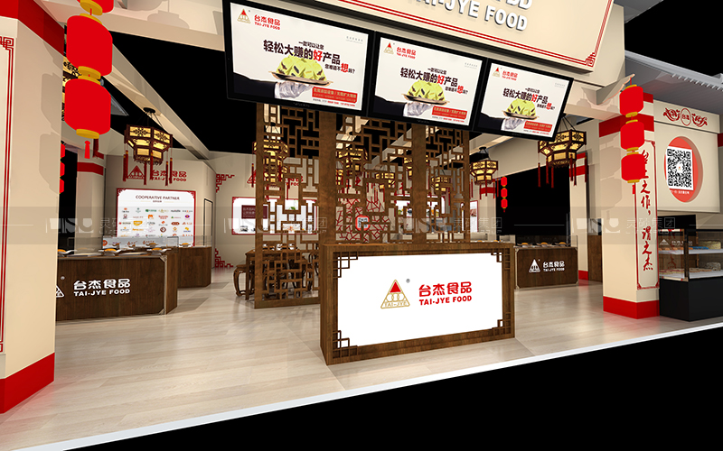 臺杰-焙烤展臺設(shè)計搭建案例