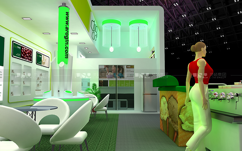 澳力杰-食品添加劑展臺設(shè)計(jì)搭建案例