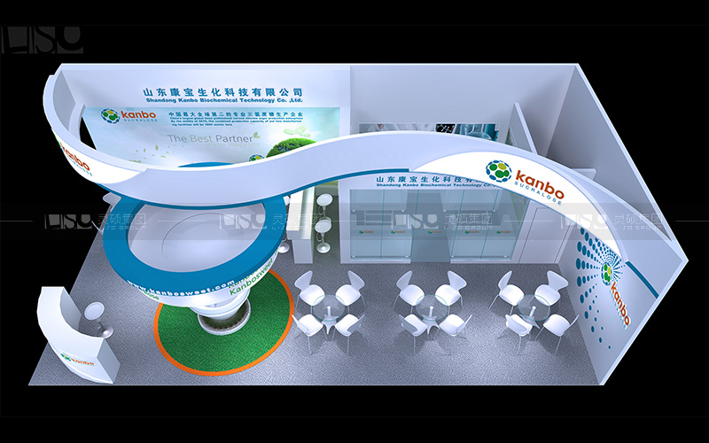 康寶-食品添加劑展臺設計搭建案例