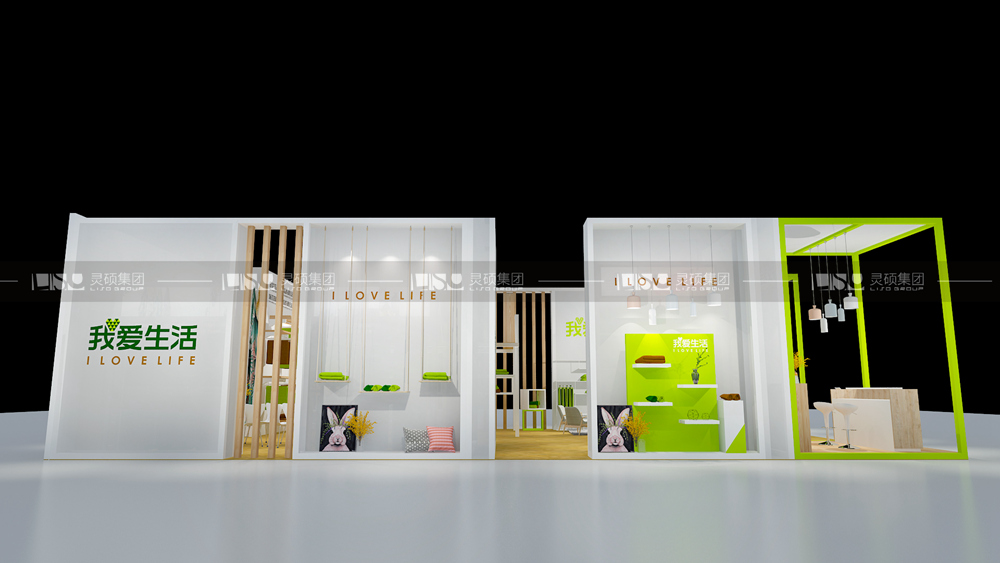 潔仕特-地材展臺設計搭建案例