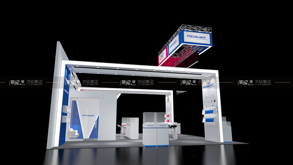 炬光-慕里黑電子展臺設計