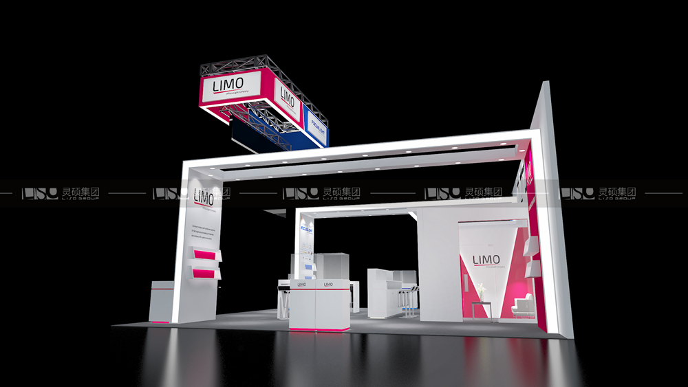 炬光-慕里黑電子展臺設計
