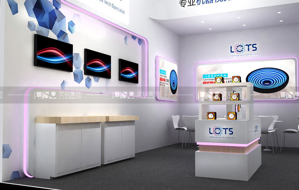 樂視-慕里黑電子展臺設(shè)計(jì)