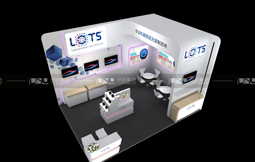 樂視-慕里黑電子展臺設(shè)計(jì)