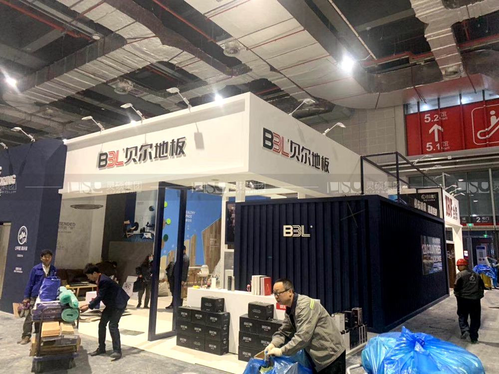 貝爾-建博會展臺設計搭建案例