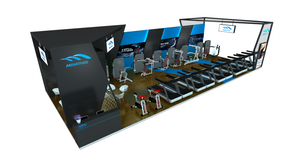 國外展臺設計搭建-邁寶赫