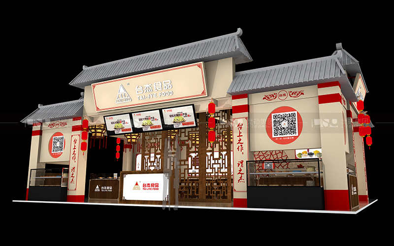 臺杰-焙烤展臺設(shè)計(jì)搭建案例