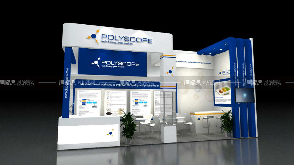 POLY-橡塑展展臺設(shè)計(jì)