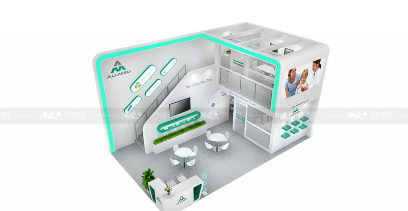 國外展臺設計搭建-奧美醫(yī)療