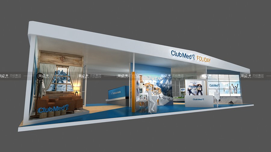 復星旅文-2019年上海展會展臺設計案例