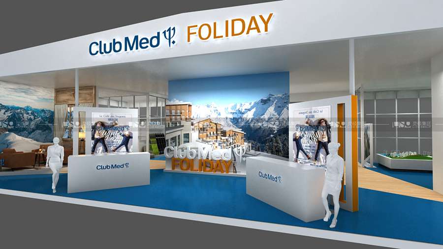 復星旅文-2019年上海展會展臺設計案例