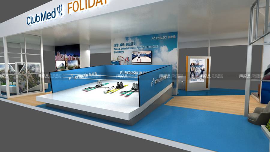 復星旅文-2019年上海展會展臺設計案例