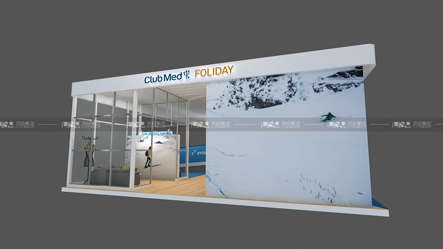 復星旅文-2019年上海展會展臺設計案例