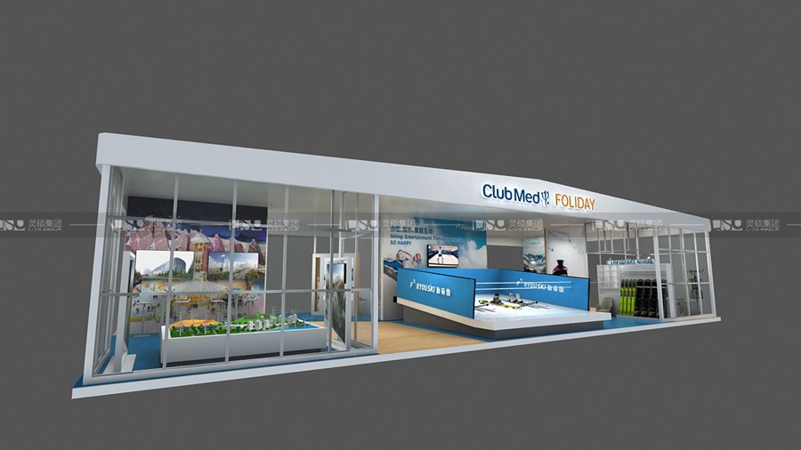 復星旅文-2019年上海展會展臺設計案例