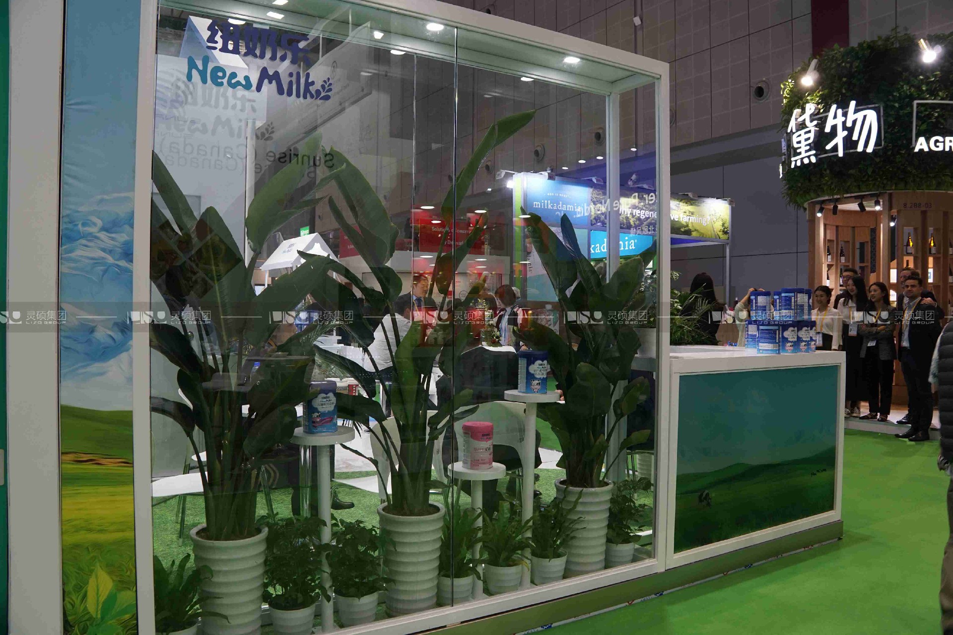 紐奶樂-上海展會展臺設計案例