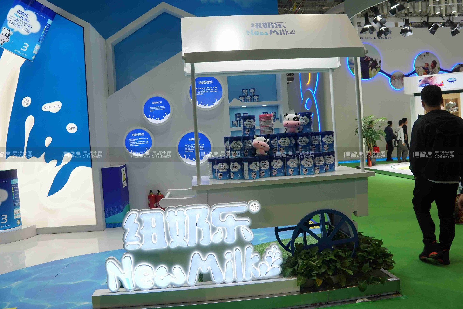紐奶樂-上海展會展臺設計案例