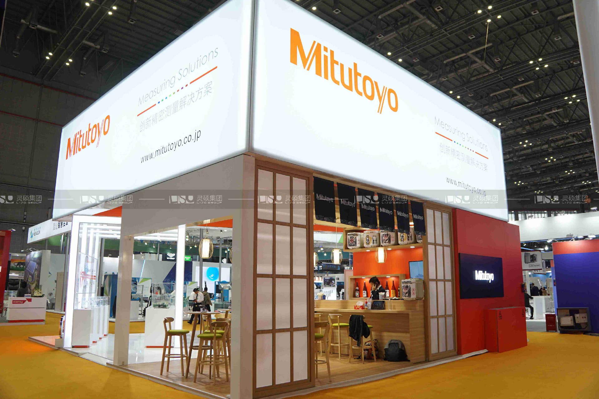 三豐-2019年上海展會(huì)展臺(tái)設(shè)計(jì)案例