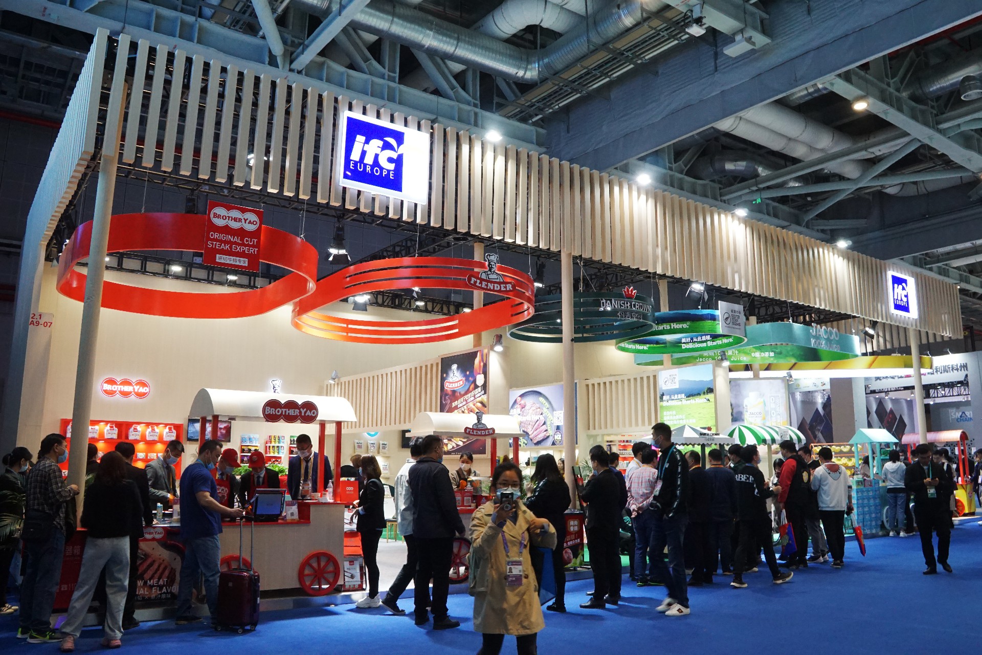 佳農-上海展會展臺設計搭建案例