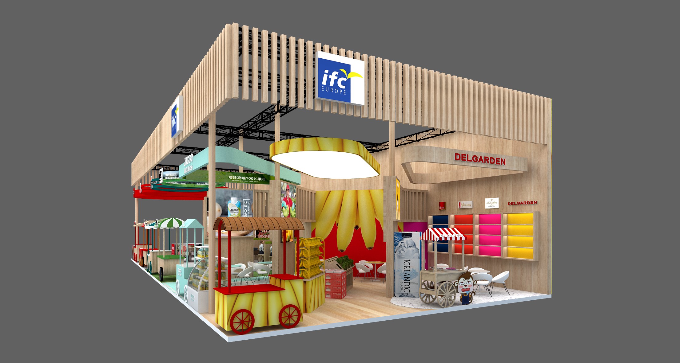 佳農-上海展會展臺設計搭建案例