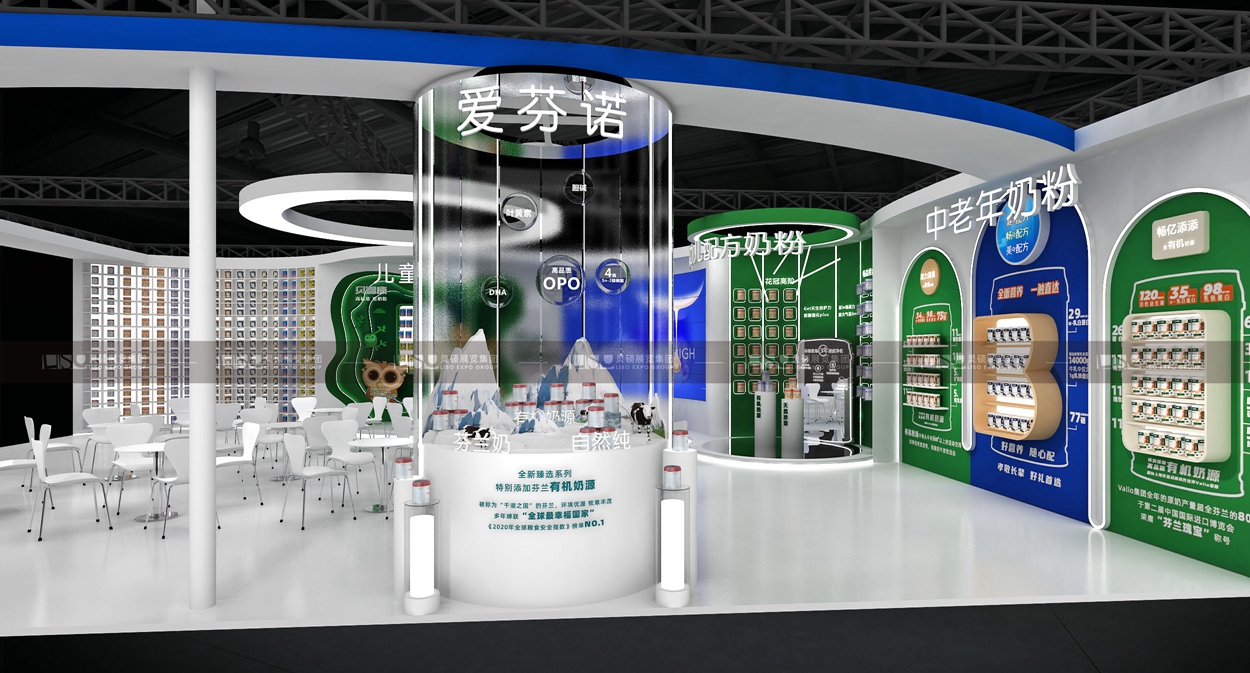 花冠貝智康—CBME孕嬰童展展臺設計案例