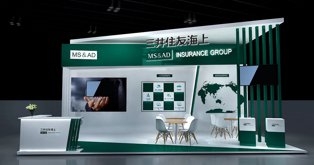 三井住友-上海展會展臺設計搭建案例