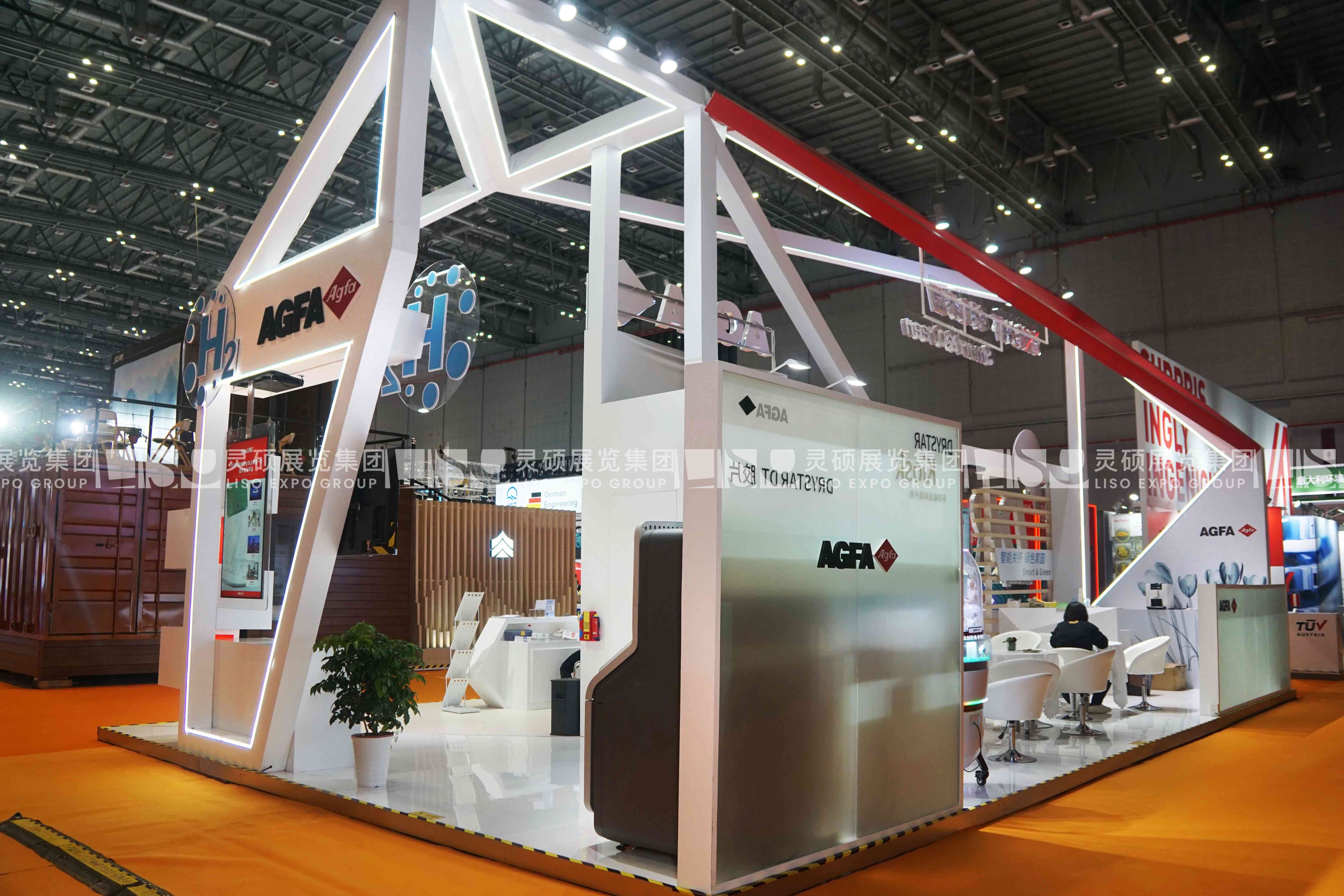 愛克發(fā)-上海展會(huì)展臺(tái)設(shè)計(jì)搭建案例