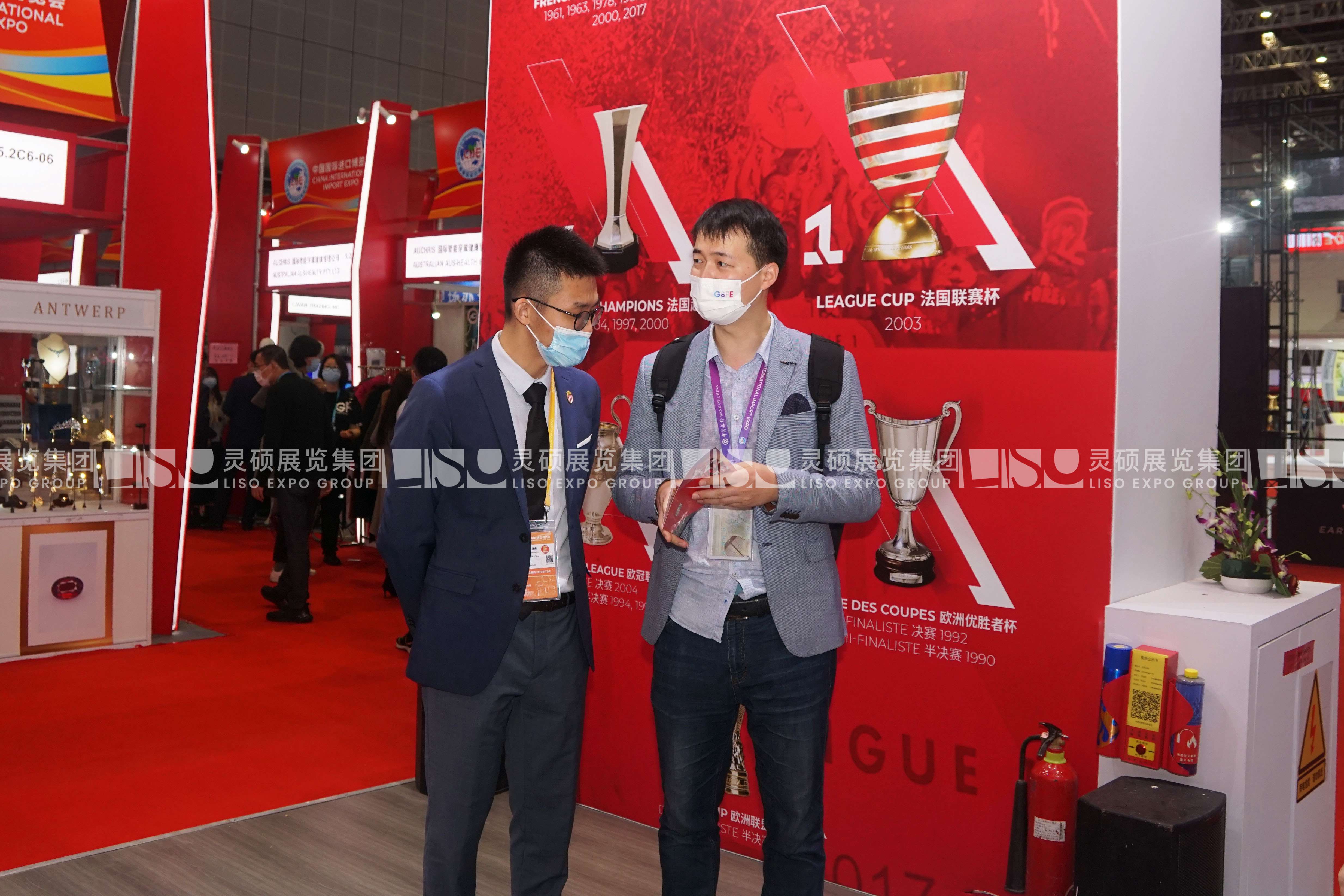 摩納哥足球俱樂部-上海展會展臺設計案例