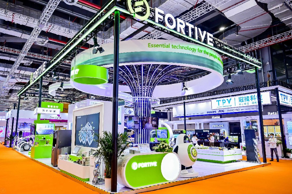 福迪威Fortive-上海展會展臺設計案例