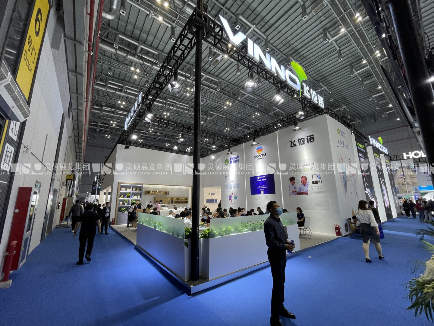 朗潤-醫療展展臺設計搭建案例