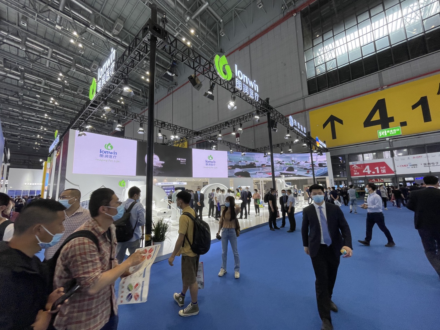 朗潤-醫療展展臺設計搭建案例