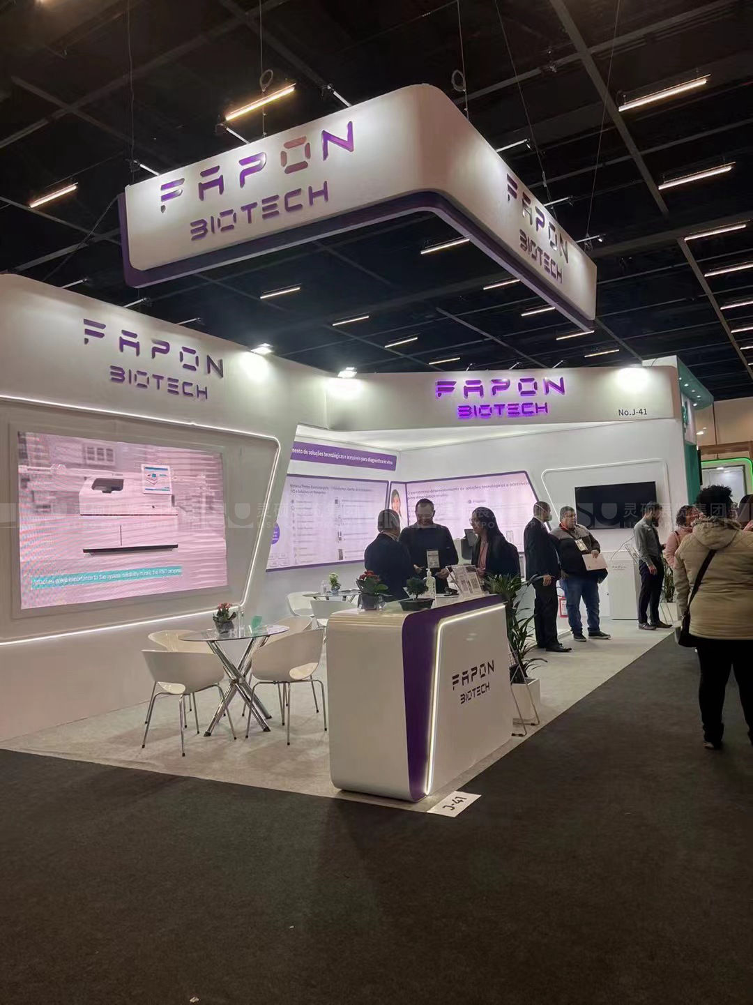 國(guó)外展臺(tái)設(shè)計(jì)搭建-菲鵬生物