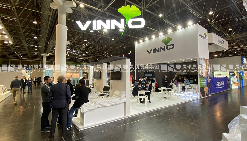 國外展臺設計搭建案例-飛依諾